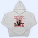 On s'ennuie depuis des années et on continue à être forts - Cadeau d'anniversaire pour conjoint, amant, mari, femme, petit ami, petite amie, couple - T-shirt personnalisé