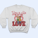 On s'ennuie depuis des années et on continue à être forts - Cadeau d'anniversaire pour conjoint, amant, mari, femme, petit ami, petite amie, couple - T-shirt personnalisé