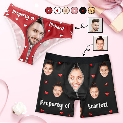 Sous-vêtements assortis pour couple