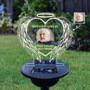 Custom Photo Not A Day Goes By That You Are Not Missed - Memorial Gift For Family, Friends, Siblings - Personalized Solar Light