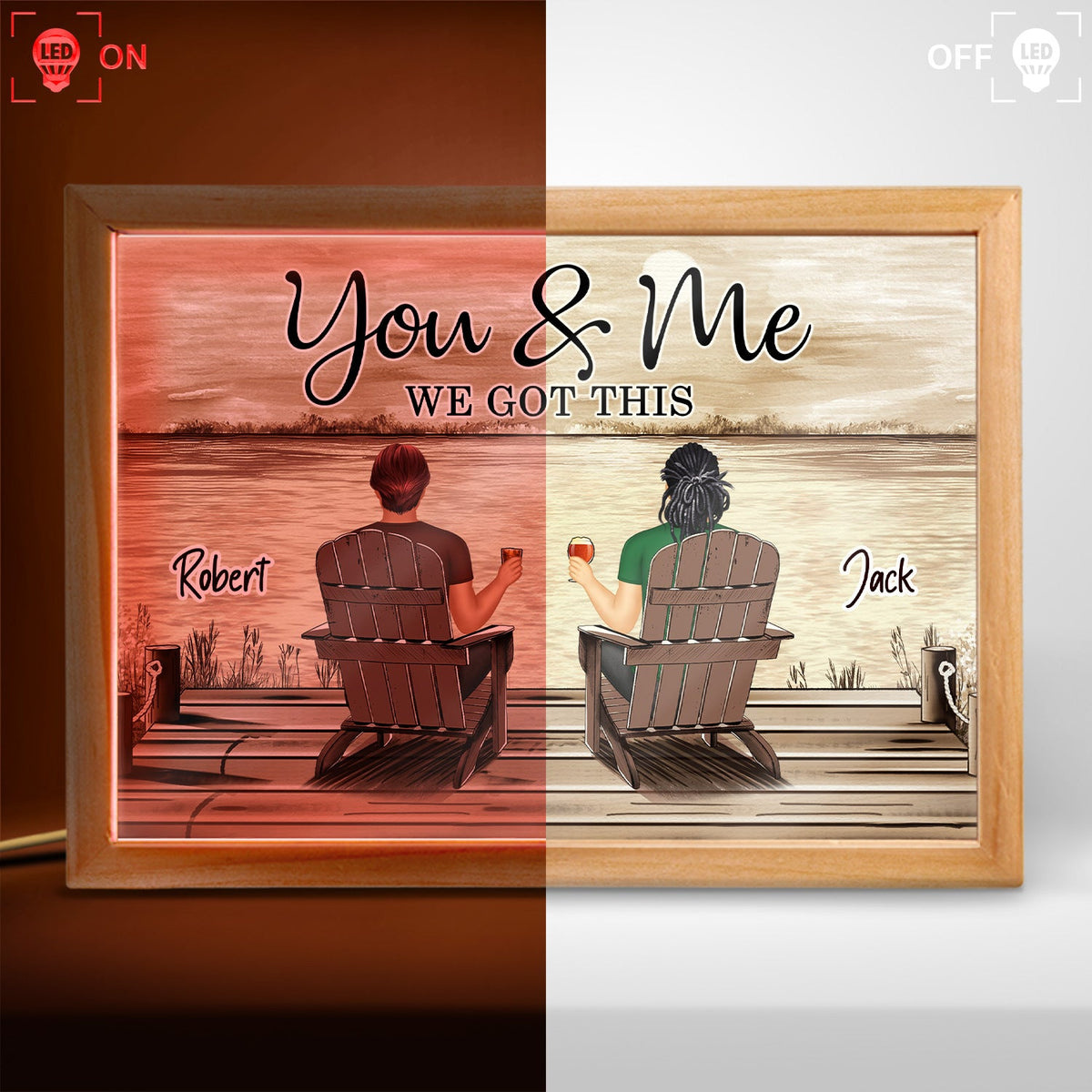 You & Me We Got This - Anniversary Gift For Spouse, Lover, Couple - Pe ...