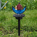 A Man And His Dog A Bond That Can't Be Broken - Personalized Solar Light
