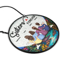 Besties Forever Sisters - Personalized Stained Glass Window Hanging Suncatcher
