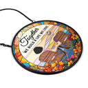 You & Me We Got This Couple - Personalized Stained Glass Window Hanging Suncatcher