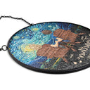 You And Me We Got This Couple - Personalized Stained Glass Window Hanging Suncatcher