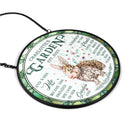 And Find My Soul Garden Floral Art - Personalized Stained Glass Window Hanging Suncatcher