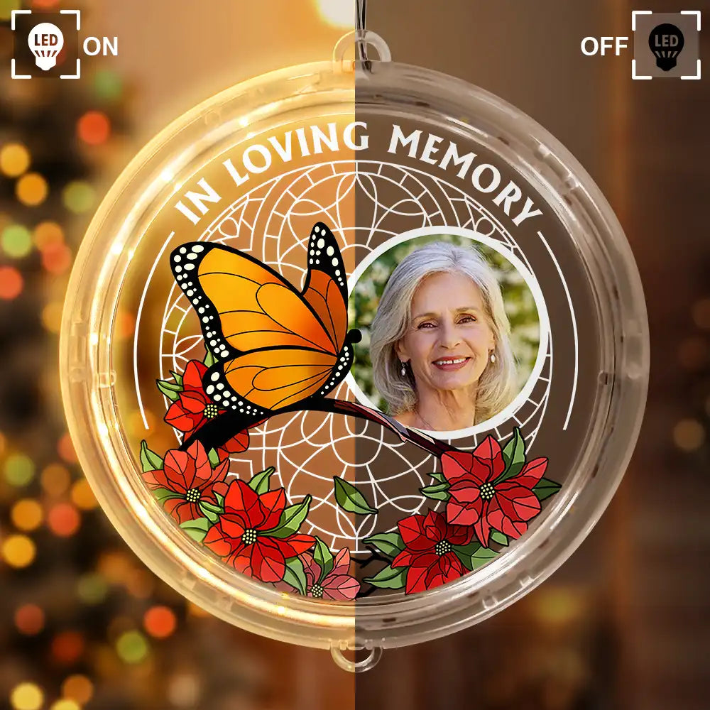 Memorial - Custom Photo I'm Always With You Memorial - Personalized LED Pendant Light