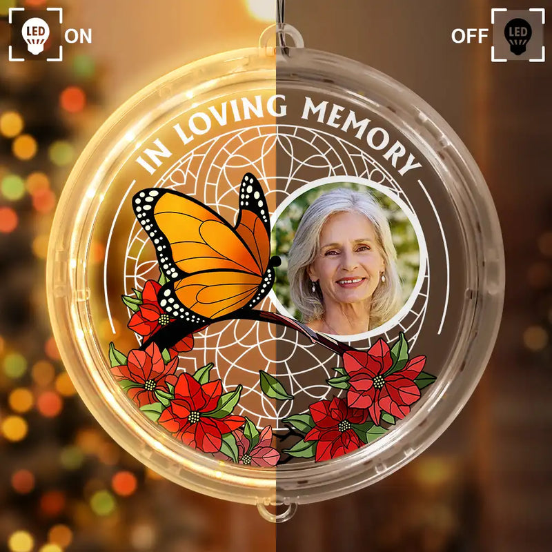 Memorial - Custom Photo I'm Always With You Memorial - Personalized LED Pendant Light