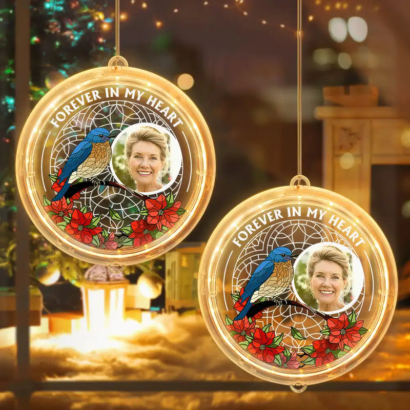 Memorial - Custom Photo I'm Always With You Memorial - Personalized LED Pendant Light