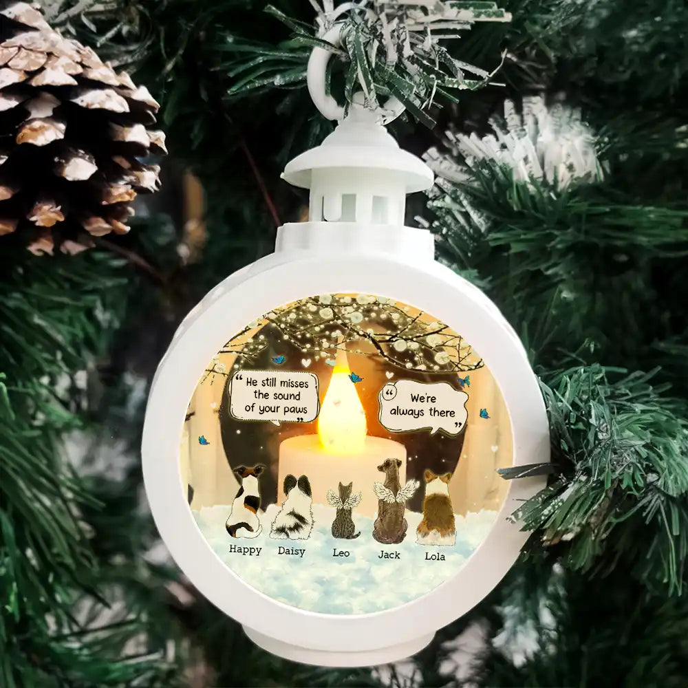 Pet Lovers - They Still Talk About You Pet Memorial - Personalized Candlelight Lantern Ornament