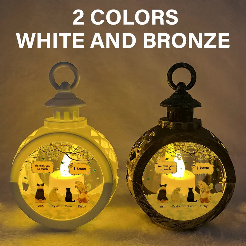 Pet Lovers - They Still Talk About You Pet Memorial - Personalized Candlelight Lantern Ornament