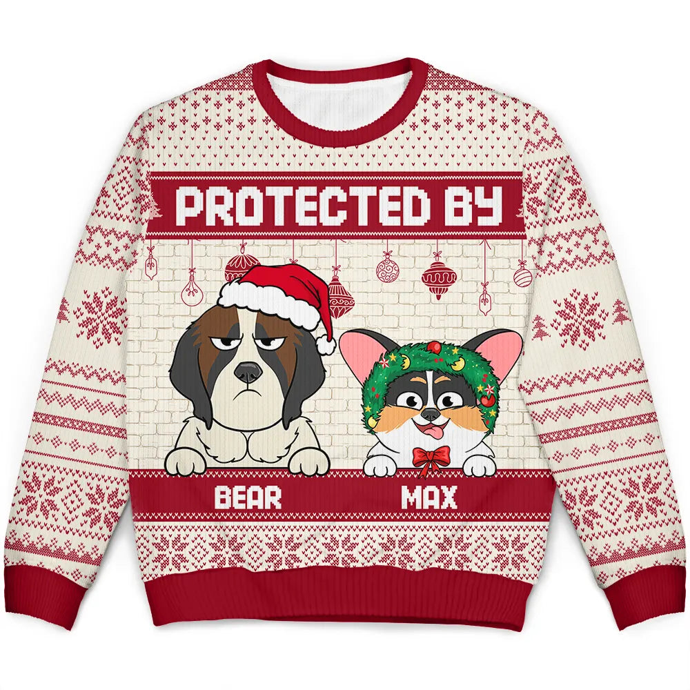 Pull De Noël Moche Personnalisable Avec Ta Photo – Sweat Drôle Pour Hommes, Femmes, Couples | Design Festif Et Confortable - 10
