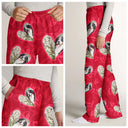 Gift For Couples, Gift For Wife, Gift For Husband - Custom Photo I Love My Wife Full Heart - Personalized Pajama Pants