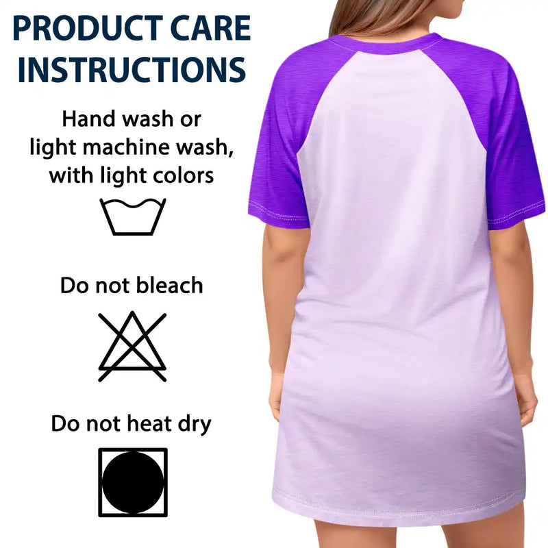 Pregnant Mom, Gift For Wife, Funny - Excuse Me Is It Time Yet Pregnancy Announcement Expecting Mom Maternity - Personalized Women's Sleep Tee