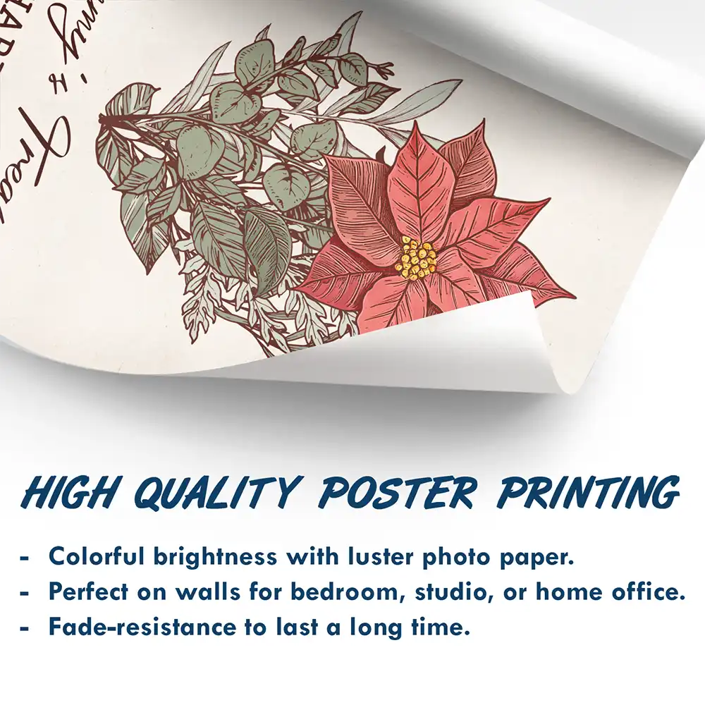 Love,Family,Gift For Mother,Gift For Grandma,Gift For Wife - Grandma's Garden Family Birth Flower - Personalized Poster
