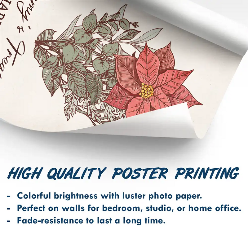 Love,Family,Gift For Mother,Gift For Grandma,Gift For Wife - Grandma's Garden Family Birth Flower - Personalized Poster
