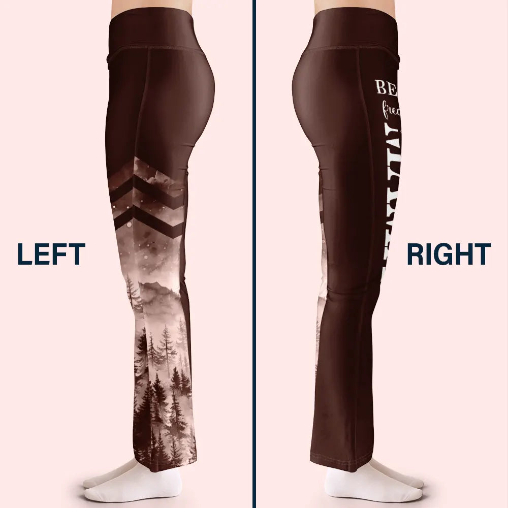 Gift For Mother,Happy - For Mother Wife Best Freakin' Mom Ever - Personalized Leggings