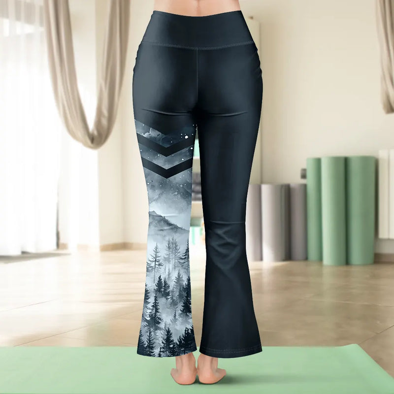 Gift For Mother,Happy - For Mother Wife Best Freakin' Mom Ever - Personalized Leggings