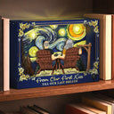 Gift For Couples,Love,Vector - Couple You And Me We Got This Starlit Night - Personalized DIY Book Nook Kit