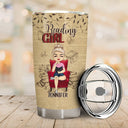 Reading Girl Classy Sassy And A Bit - Gift For Reading Lovers - Personalized Custom Tumbler