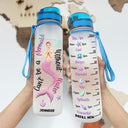 Une sirène ne peut pas être une sirène sans eau - Bouteille d'eau personnalisée