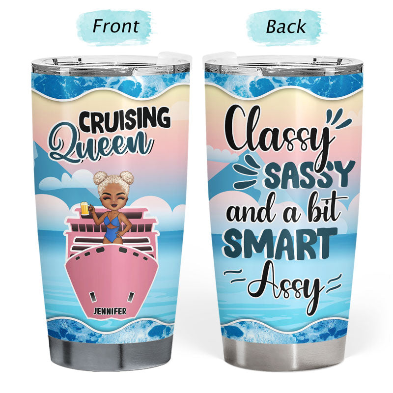 Croisière en voyage Chibi Sassy Classy - Gobelet personnalisé