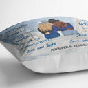 Christmas I Hugged This Soft Pillow - Gift For Sisters - Personalized Custom Pillow