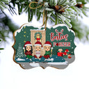 Bestie Christmas Bestie Forever - Cadeau de Noël pour BFF - Décoration en bois personnalisée
