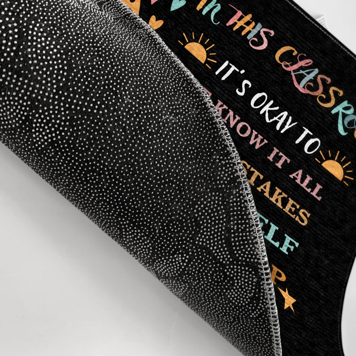 Teacher In This Classroom - Personalized Custom Doormat