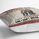 Bestie If We Get Caught Partners In Crime - Personalized Custom Pillow