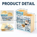 My Sister Is You - Gift For Sisters - Personalized Custom Candle Holder