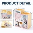 I Will Always Be Your Little Girl - Gift For Mother - Personalized Custom Candle Holder