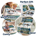 Filled This Blanket With Hugs And Love - Gift For Sisters - Personalized Custom Fleece Blanket