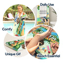 Voyager en vacances pour papa - Cadeau pour papa - Serviette de plage personnalisée