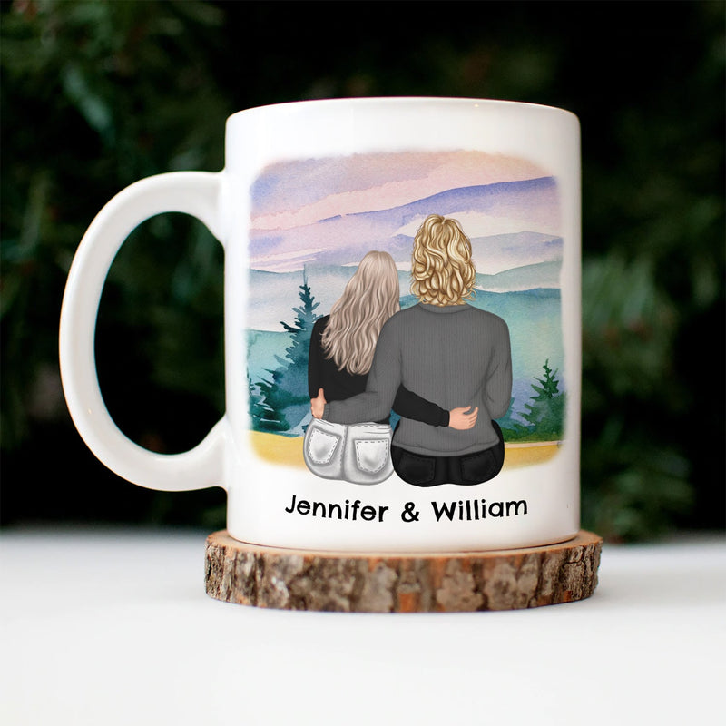 You're Stuck With Me - Gift For Couples - Personalized Mug