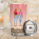 You And I Are Sistas - Gift For Sisters And Best Friends - Personalized Tumbler