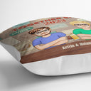 Couple Drinking Together Since - Gift For Couples - Personalized Pillow