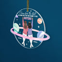 I Knew From The Start - Gift For Bestie - Personalized Custom Shaped Acrylic Ornament