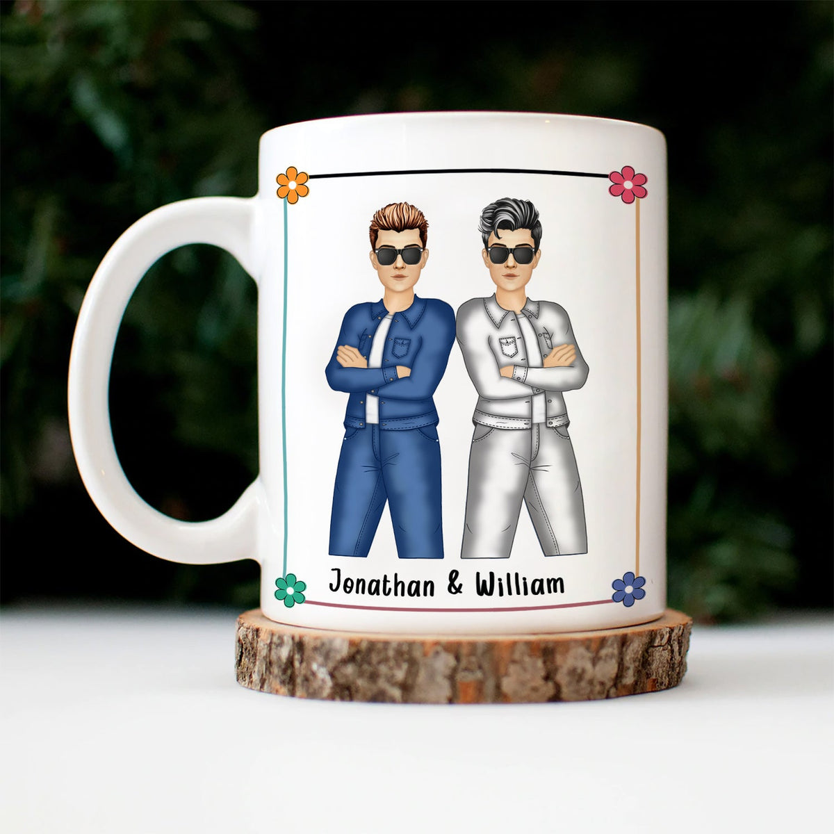 Bestie Fashion Congrats On Being My Bestie - Gift For Bestie - Personalized Mug