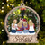 Sisters Forever Besties Forever - Christmas Gift For Sisters And Best Friends - Personalized 2-Layered Mix Ornament