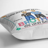 Sibling Fashion Congrats On Being My Sister - Gift For Sibling - Personalized Pillow