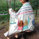 We Weren't Sisters By Birth - Gift For Bestie - Personalized Fleece Blanket