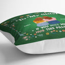 Until You Can Hug Me - Gift For Sisters And Best Friends - Personalized Pillow