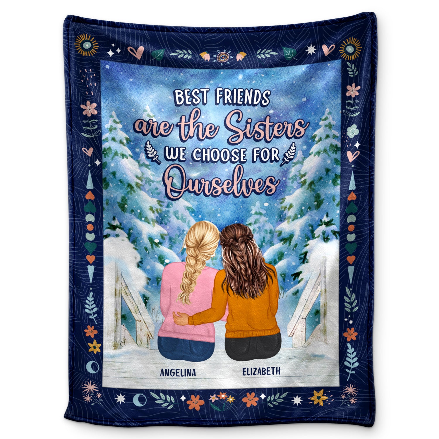 Choose For Ourselves - Gift For Besties - Personalized Fleece Blanket