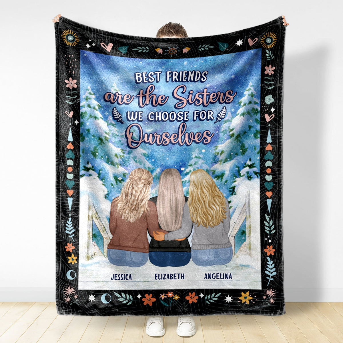 Choose For Ourselves - Gift For Besties - Personalized Fleece Blanket