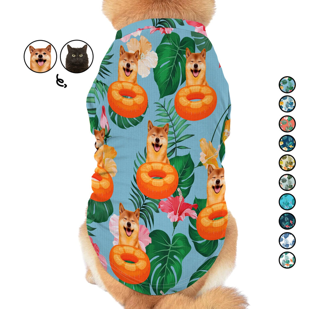 Custom Photo Funny Pet Face - Gift For Dog Lovers, Cat Lovers - Personalized Pet Shirt