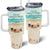 Friends Don't Let Friends Beach Alone - Gift For Bestie - Personalized 40oz Tumbler With Straw