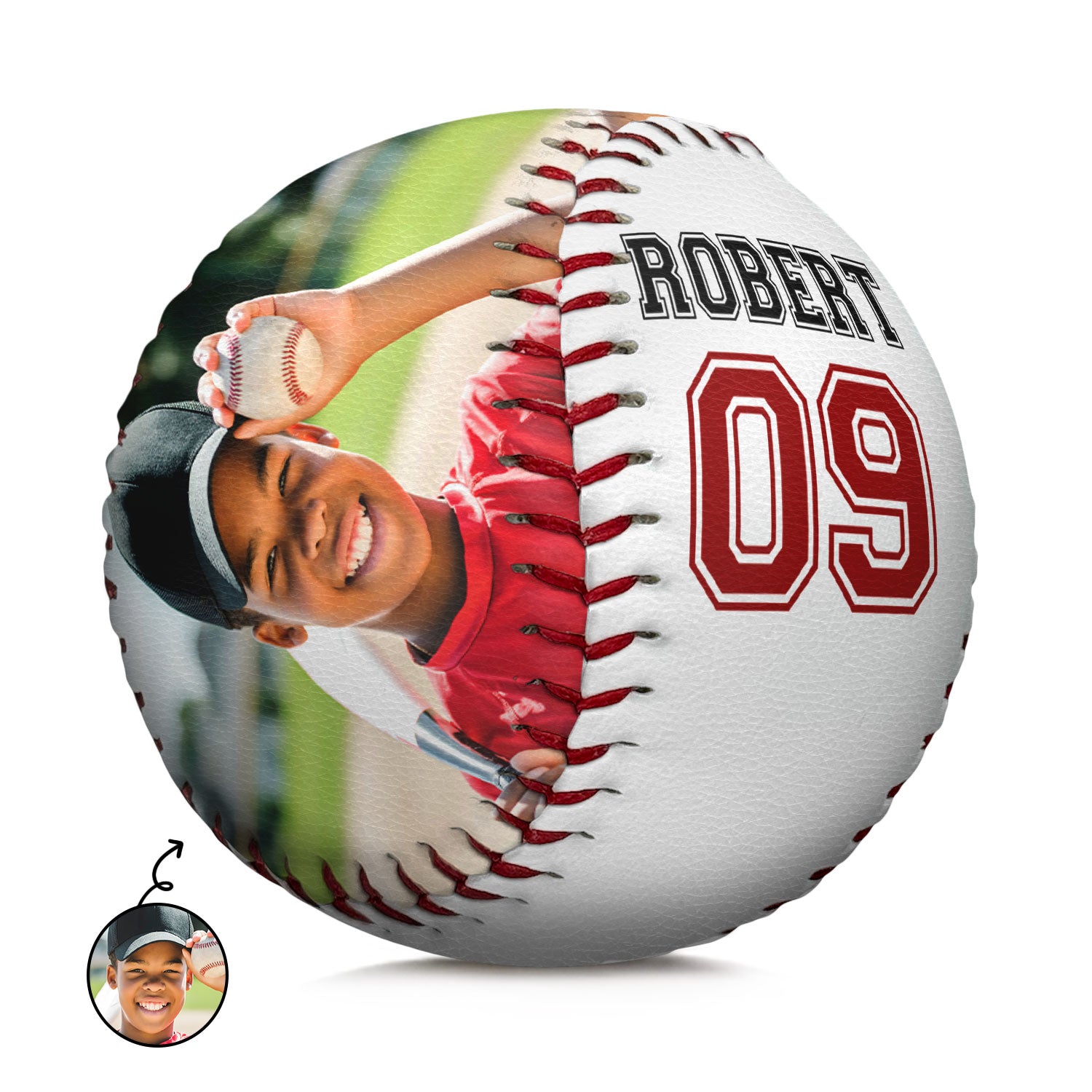 Custom Photo Baseball Player - Gift For Baseball, Softball Players - Personalized Baseball, Softball