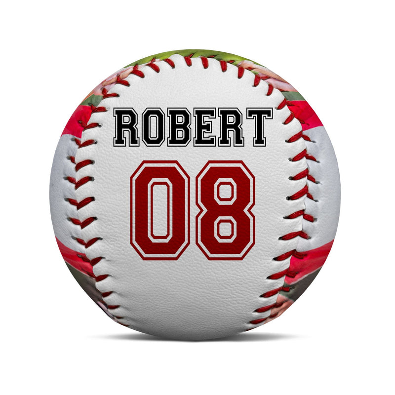 Custom Photo Baseball Player - Gift For Baseball, Softball Players - Personalized Baseball, Softball