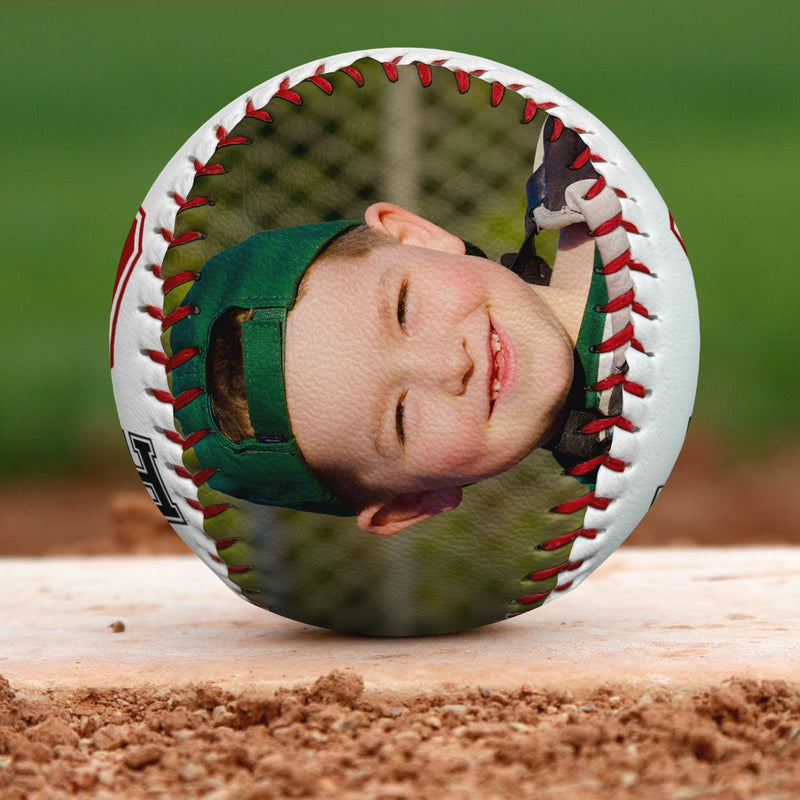 Custom Photo Baseball Player - Gift For Baseball, Softball Players - Personalized Baseball, Softball